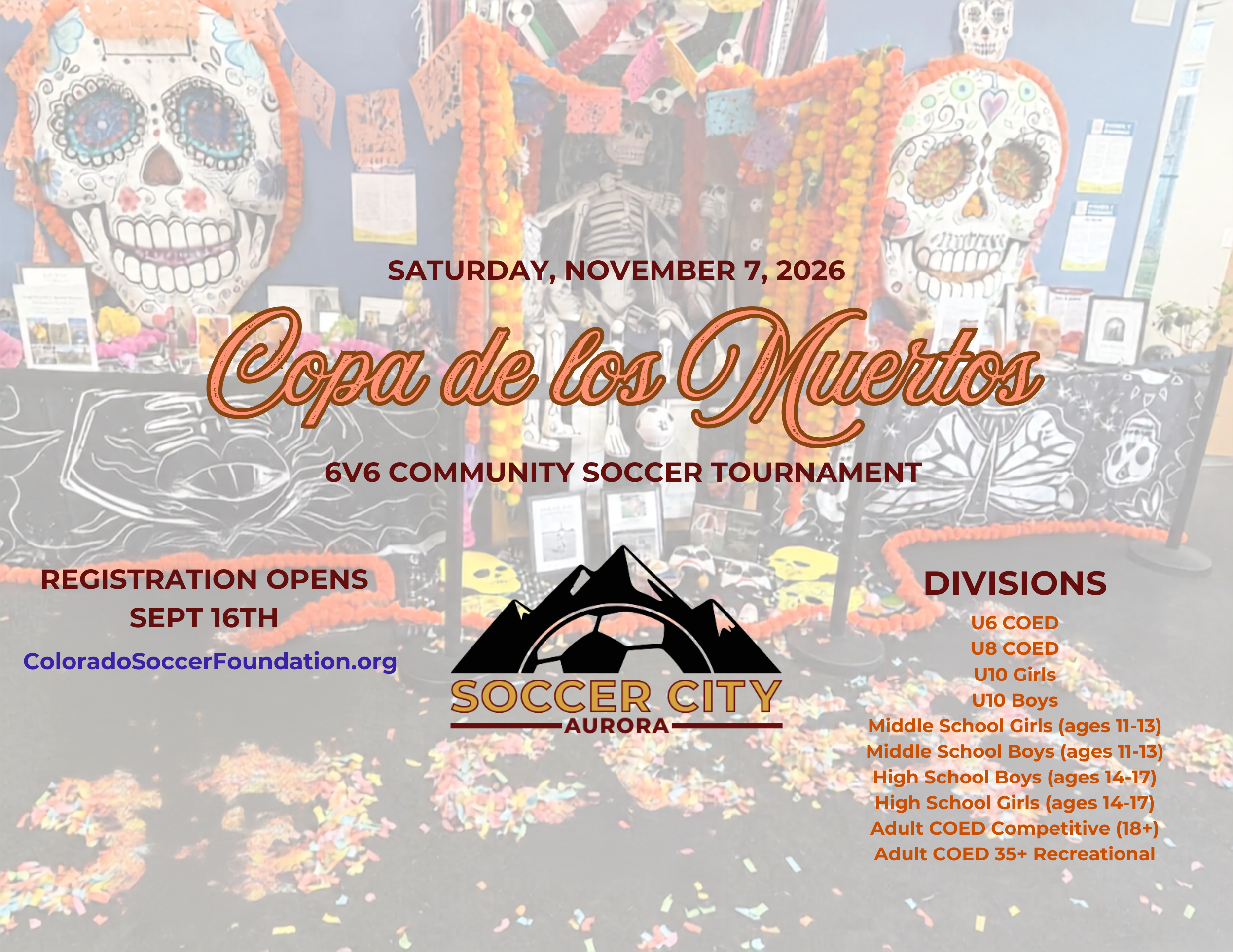 Copa de Los Muertos 6v6 tournament